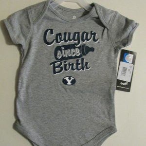 BYU Cougar Since Birth One Piece Onesie 24 Month NWT Romper by Gen2